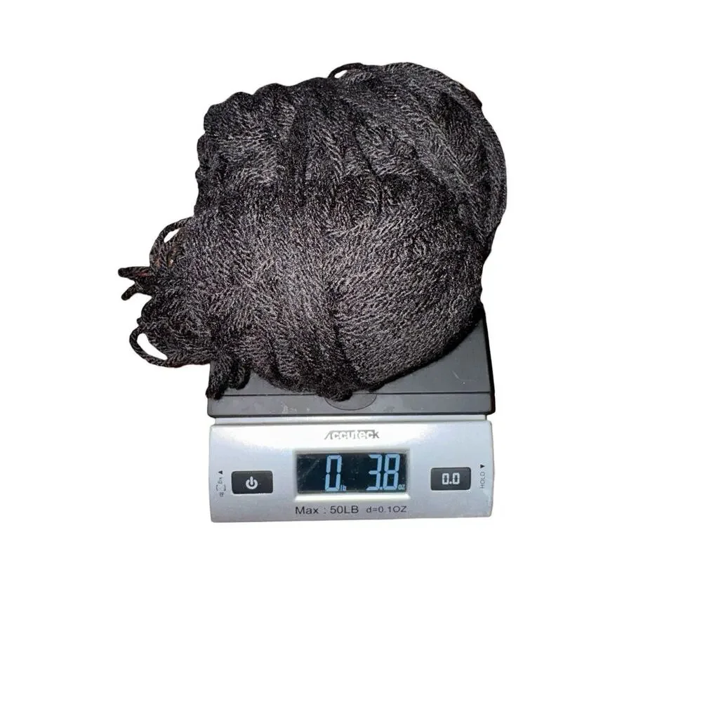 VTG‎ Knitting Yarn Lot Black Blue Green Partial Skeins Made in France Crochet
